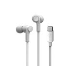Auriculares Belkin ROCKSTAR Auriculares Dentro de oído Llamadas/Música USB Tipo C Blanco
