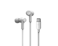 Auriculares Belkin ROCKSTAR Auriculares Dentro de oído Llamadas/Música USB Tipo C Blanco