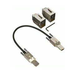 Cisco C9300L-STACK-KIT2= Cable de fibra óptica e InfiniBand 0,5 m Negro, Gris