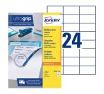 Etiquette multi-usage, 70 x 37 mm, blanc