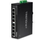Trendnet TI-E80 commutateur réseau Non-géré Fast Ethernet (10/100) Noir