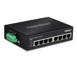 Trendnet TI-E80 commutateur réseau Non-géré Fast Ethernet (10/100) Noir