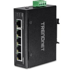 Trendnet TI-E50 commutateur réseau Non-géré Fast Ethernet (10/100) Noir