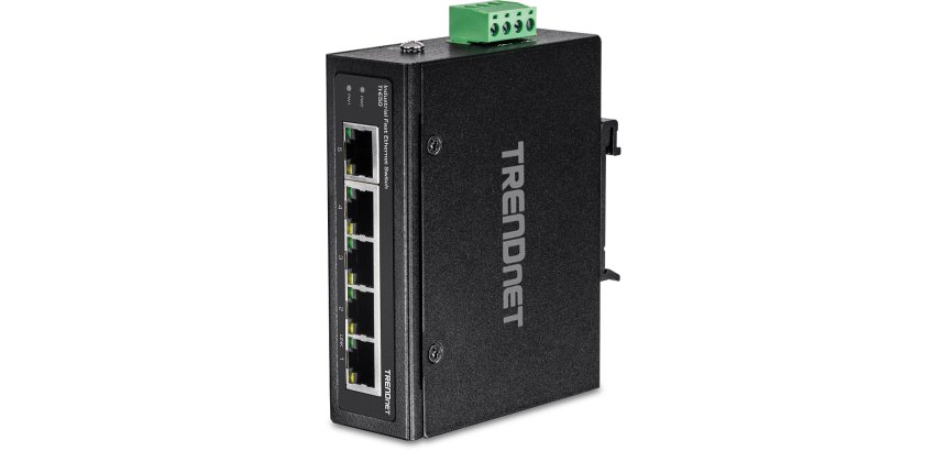 Trendnet TI-E50 commutateur réseau Non-géré Fast Ethernet (10/100) Noir