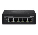 Trendnet TI-E50 commutateur réseau Non-géré Fast Ethernet (10/100) Noir