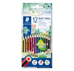 Matite colorate Noris Colour 185 - colori assortiti - Staedtler - astuccio 12 pezzi