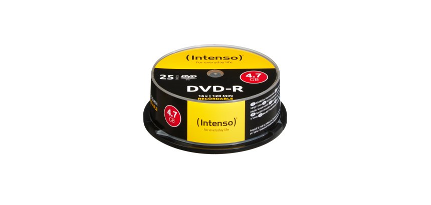 Intenso DVD-R 4.7GB, 16x 25 pc(s)