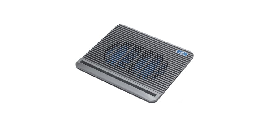 Rivacase 5555 base di raffreddamento per laptop 39,6 cm (15.6") Nero