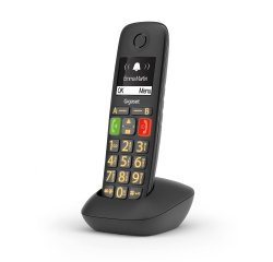 Gigaset E290 Analog/DECT telephone Caller ID Black