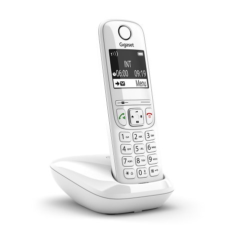 Teléfono Gigaset AS690 Teléfono DECT/analógico Identificador de llamadas Blanco