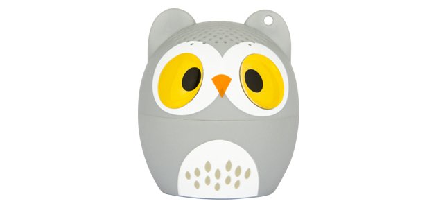 Hamlet XBTPET-OWL portable/party speaker Mono portable speaker Grey, White, Yellow 4 W