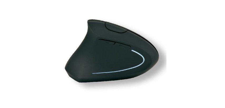 Souris ergonomique sans fil verticale MCL Samar SS-618GW/N pour gaucher