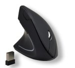 Ratón ergonómico inalámbrico vertical para zurdos MCL Samar SS-618GW/N