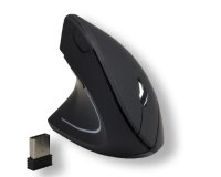 Ratón ergonómico inalámbrico vertical para zurdos MCL Samar SS-618GW/N
