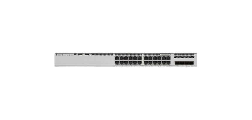 Cisco Catalyst 9200L Géré L3 Gigabit Ethernet (10/100/1000) Connexion Ethernet, supportant l'alimentation via ce port (PoE) Gris