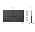JAPANNEXT JN-IPS500UHD60F écran plat de PC 127 cm (50") 3840 x 2160 pixels 4K Ultra HD Noir