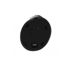 Urban Factory ERGO PRO - souris - vertical - 2.4 GHz, Bluetooth 5.0 - noir, pour gaucher