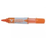 Marqueur pilot v-board master recycle effacable a sec et    rechargeable pointe ogive     moyenne 2 mm coloris orange