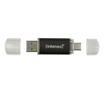 Intenso Twist Line USB flash drive 32 GB USB Type-A / USB Type-C 3.2 Gen 1 (3.1 Gen 1) Antraciet