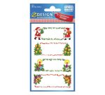 Avery 52362 self-adhesive label Rectangle Permanent Multicolour 12 pc(s)
