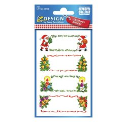 Avery 52362 etichetta autoadesiva Rettangolo Permanente Multicolore 12 pz