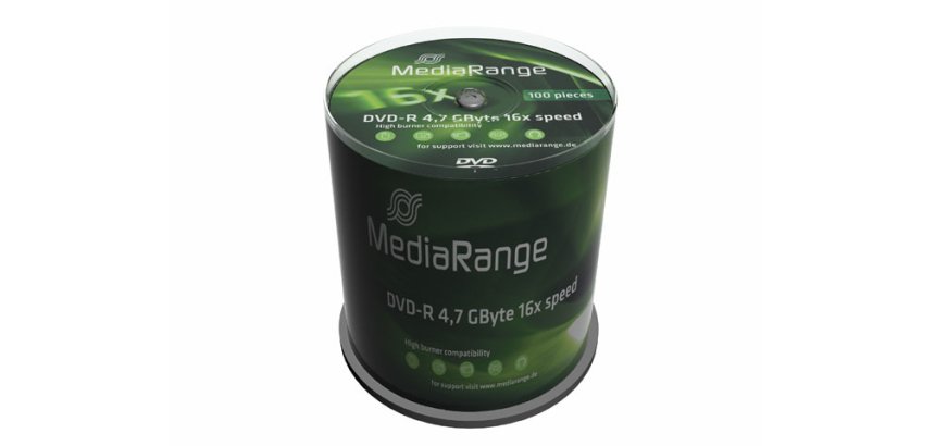 MediaRange MR442 Blank DVD 4.7 GB DVD-R 100 pieces