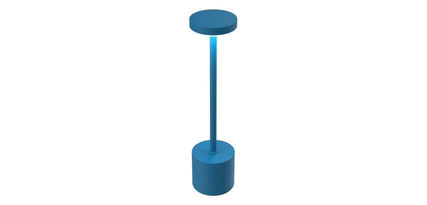 Muitomas UPNDOWNLAMPBL table lamp LED Arctic blue