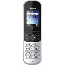 Panasonic KX-TGH710 DECT telephone Caller ID Black, Silver