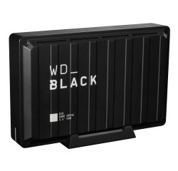 Western Digital D10 disque dur externe 8 To 7200 tr/min 3.2 Gen 2 (3.1 Gen 2) Noir, Blanc