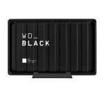 Western Digital D10 disque dur externe 8 To 7200 tr/min 3.2 Gen 2 (3.1 Gen 2) Noir, Blanc