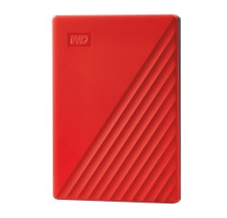 Western Digital My Passport disco rigido esterno 4 TB 3.2 Gen 1 (3.1 Gen 1) Rosso