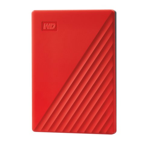 Western Digital My Passport disque dur externe 2 To 2.5" 3.2 Gen 1 (3.1 Gen 1) Rouge