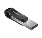 SanDisk SDIX60N-128G-GN6NE lecteur USB flash 128 Go 3.2 Gen 1 (3.1 Gen 1) Gris, Argent
