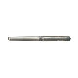 Stylo bille pointe large encre gel Argent corps avec grip +capuchon SIGNO BROAD