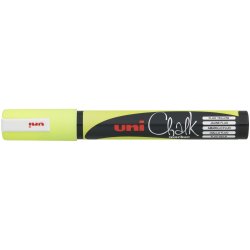 Marqueur craie CHALK MARKER, pointe ogive moyenne Jaune fluo