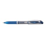 Roller à encre gel rechargeable ENERGEL. Pointe large de 1mm. Coloris Bleu