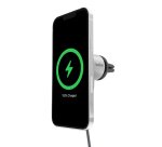 Belkin BoostCharge Pro Smartphone Argent, Blanc USB Recharge sans fil Charge rapide Auto