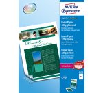 Avery Premium Colour Laser Photo Paper 120 g/m² carta inkjet A4 (210x297 mm) Lucida Bianco