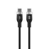 HYPER HyperJuice cable USB USB 2.0 1,5 m USB C Negro