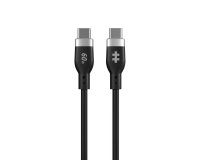 HYPER HyperJuice câble USB USB 2.0 1,5 m USB C 60 W Noir