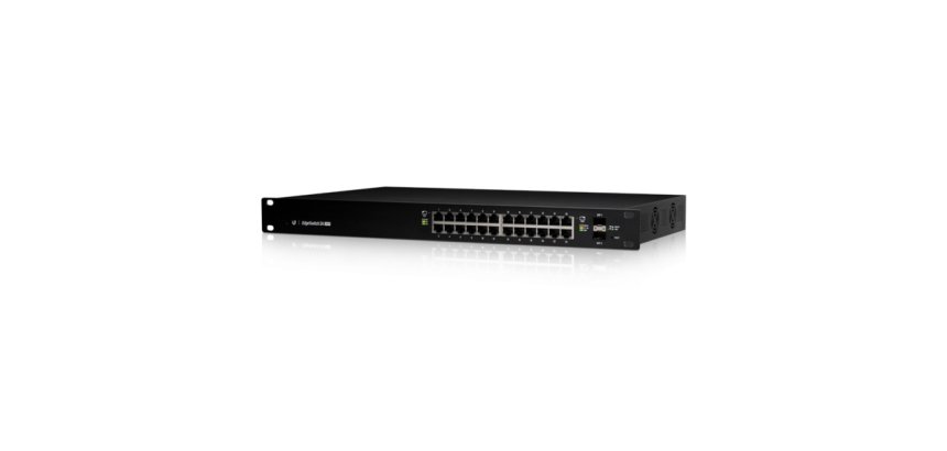 Ubiquiti EdgeSwitch 24 250W Gestionado L2/L3 Gigabit Ethernet (10/100/1000) Energía sobre Ethernet (PoE) 1U Negro