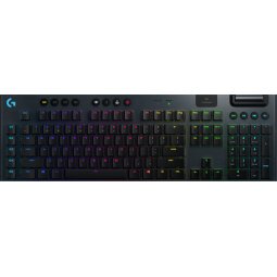 Logitech G G915 clavier Jouer RF sans fil + Bluetooth QWERTY Anglais britannique Charbon