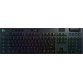 Logitech G G915 clavier Jouer RF sans fil + Bluetooth QWERTY Anglais britannique Charbon