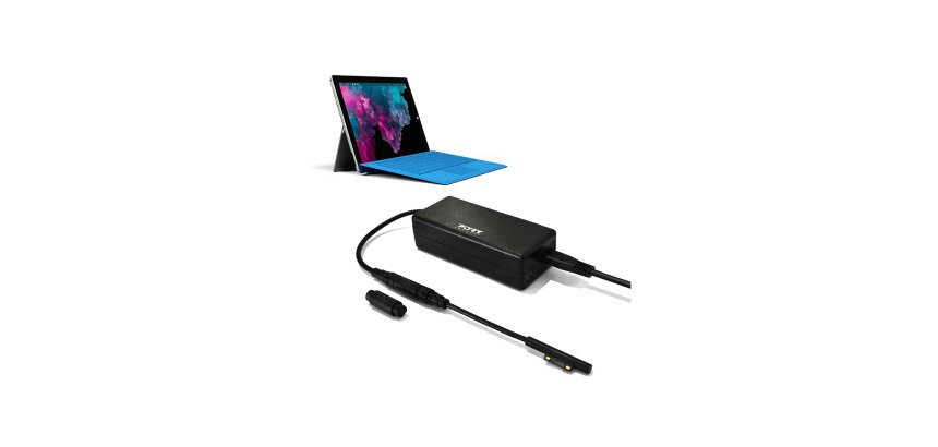 Port Designs 900102-EU adaptateur de puissance & onduleur Intérieure 60 W Noir