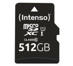 Intenso microSD Karte UHS-I Premium 512 GB Classe 10