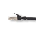 MCL FCC6ABMSHF-5M/N câble de réseau Noir Cat6a S/FTP (S-STP)
