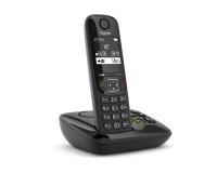 Gigaset AS690A Telefono analogico/DECT Identificatore di chiamata Nero