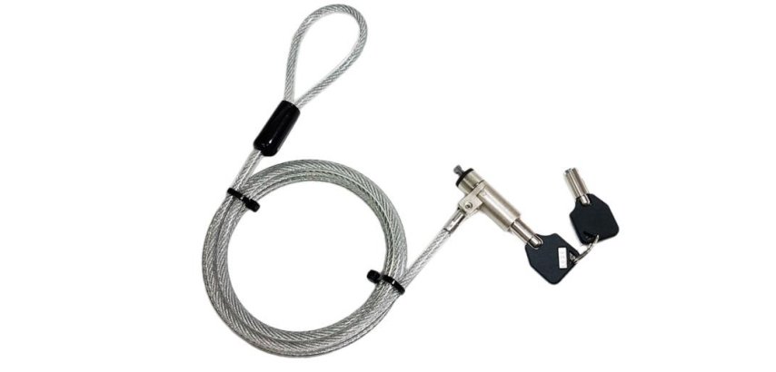 DLH câble de sécurité antivol HP NANO à clé pour ordinateur portable