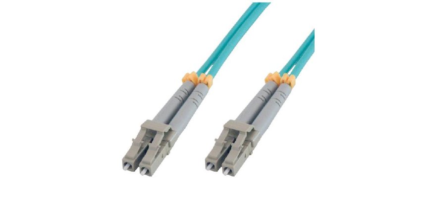 MCL FOM3/LCLC-2M câble InfiniBand et à fibres optiques LC Couleur aqua