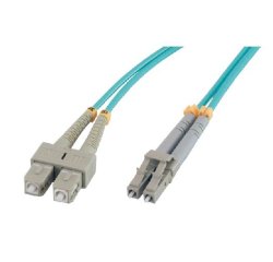 MCL FOM3/SCLC-3M câble InfiniBand et à fibres optiques SC LC Couleur aqua